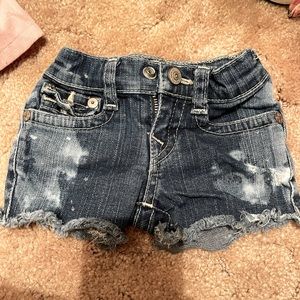 True religion 2t toddler girls shorts